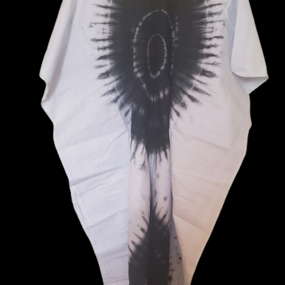 African Multicolored Boubou Dress Size standard - Picture 5 of 15